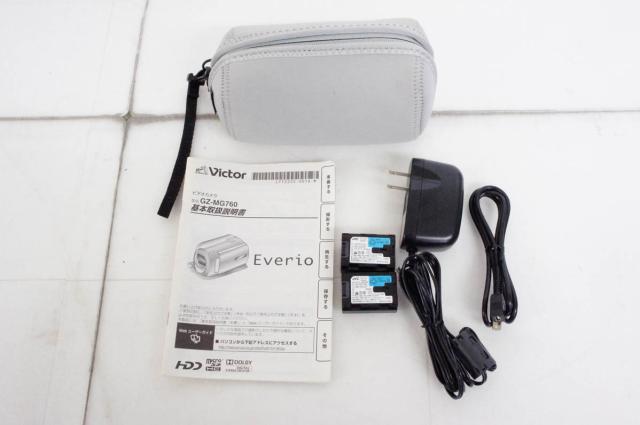 【美品】Victor Everio HDDビデオカメラ　付属品多数 ハードディスクムービーEverioGZ-MG330製品情報ビクター | JVC