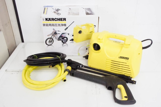 中古】KARCHERケルヒャー 家庭用高圧洗浄機 K2.025 1.601-522.0の通販