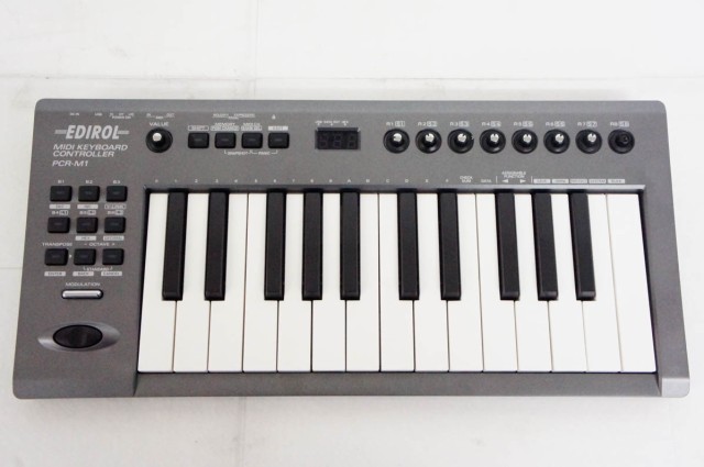 中古】EDIROL ローランドROLAND MIDIキーボードコントローラー PCR-M1 