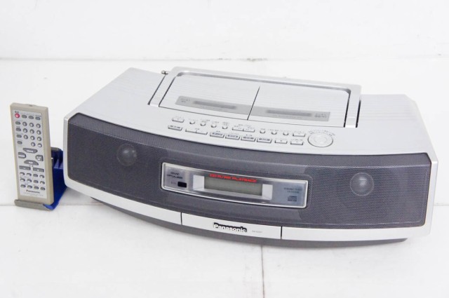 【中古】Panasonicパナソニック ポータブルステレオCDシステム CD／W-テープ／ラジオ RX-ED57 オーディオ CDラジカセ