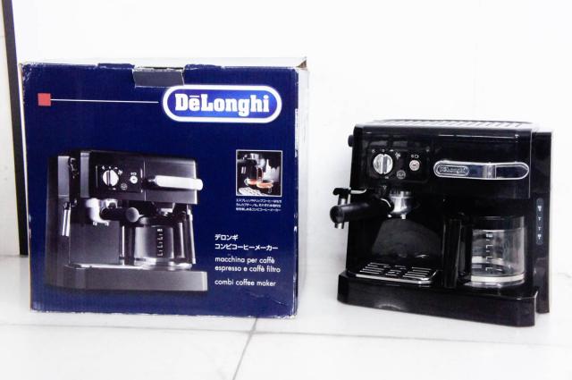 【中古】DeLonghiデロンギ コンビ・コーヒーメーカー BCO410J ドリップ エスプレッソ カプチーノ