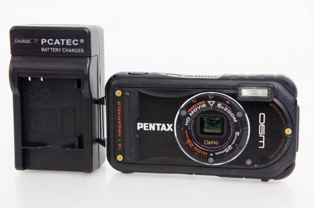 PENTAX ペンタックス Optio W90 ブラック - デジタルカメラ