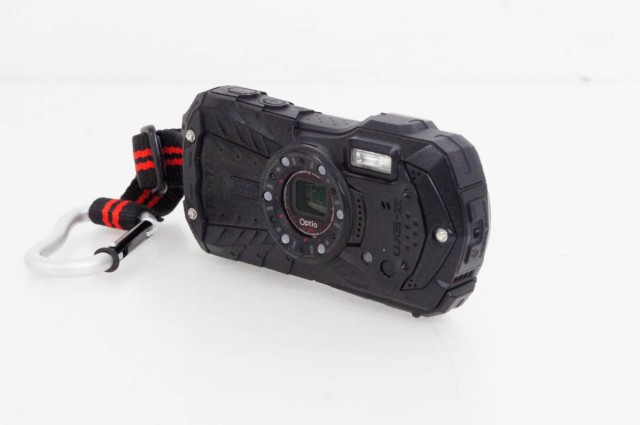 【中古】PENTAXペンタックス コンパクトデジタルカメラ Optioオプティオ WG-2