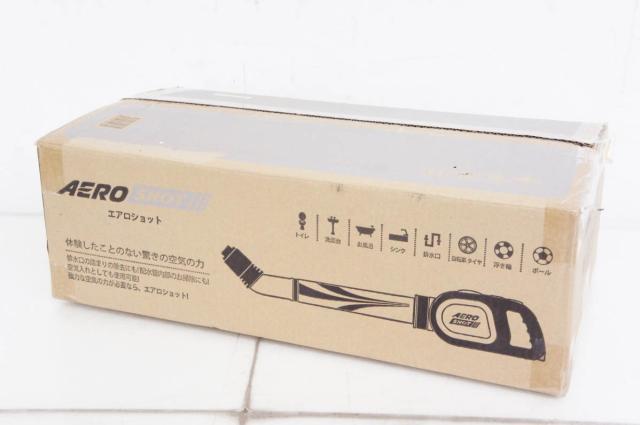 【未使用】エアロショット SE0288-WH モダンホワイト 排水溝クリーナ