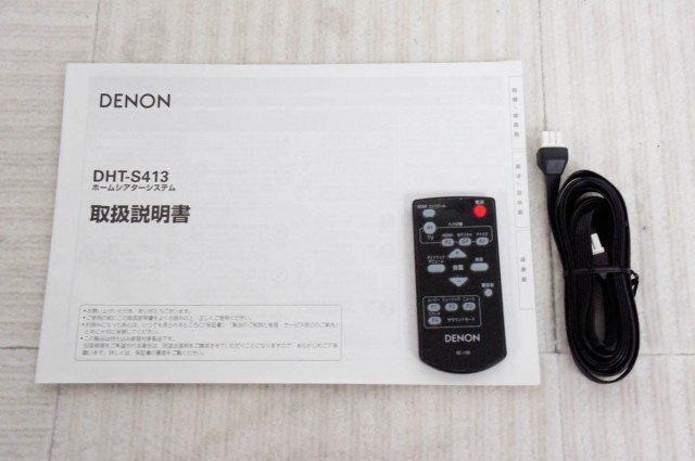 DENONデノン フロントサラウンドシアタ-システム DHT-S413-K ホームシアターシステム