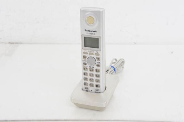 【中古】C Panasonicパナソニック 増設子機 KX-FKN515-S 無接点充電 電話機/FAXにの通販は