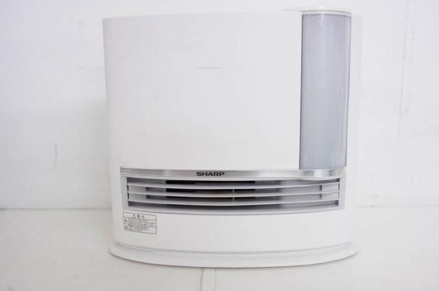シャープ(SHARP)プラズマクラスター搭載 セラミックファンヒーター ホワイト HX-HS1-W 2018年製
