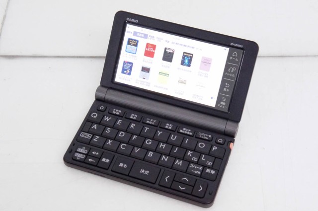 【中古】C CASIOカシオ 電子辞書 EX-wordエクスワード XD-SR9850 理化学モデル 190コンテンツ