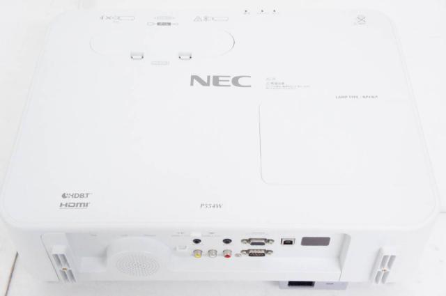 【中古】NEC プロジェクター ViewLight NP-P554WJL 5500ルーメン