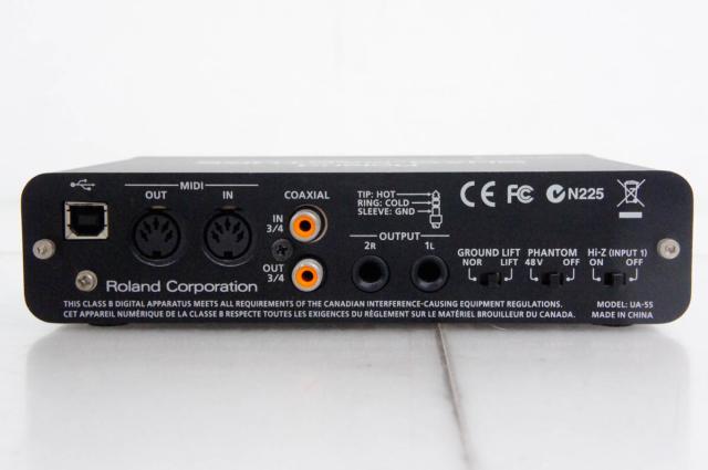【中古】Rolandローランド USBオーディオインターフェイス QUAD-CAPTURE UA-55_3