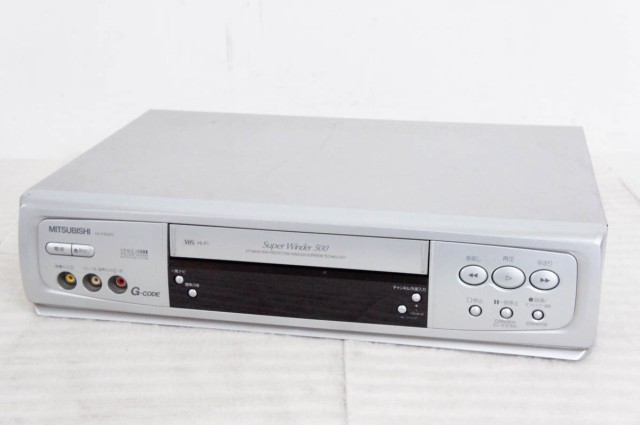 三菱MITSUBISHI VHSビデオカセットレコーダー ビデオデッキ HV-FR37G ...