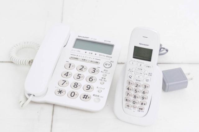 【中古】SHARPシャープ 電話機 JD-G32 子機1台付き Amazon | シャープ 電話機 コードレス 子機1台 JD-G32CL