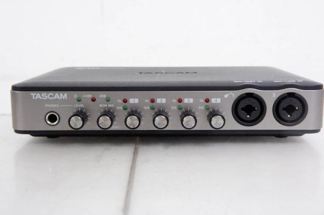【中古】TASCAMタスカム 6IN/4OUTフロントオペレーョンタイプインターフェイス US-600_1