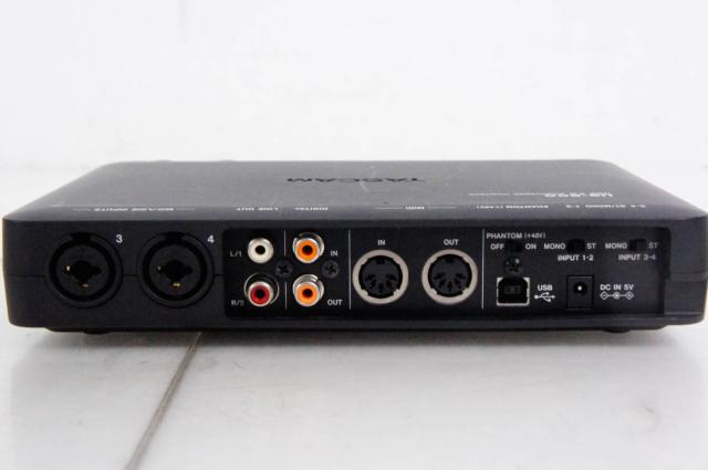 【中古】TASCAMタスカム 6IN/4OUTフロントオペレーョンタイプインターフェイス US-600_3