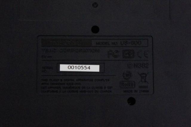 【中古】TASCAMタスカム 6IN/4OUTフロントオペレーョンタイプインターフェイス US-600_4