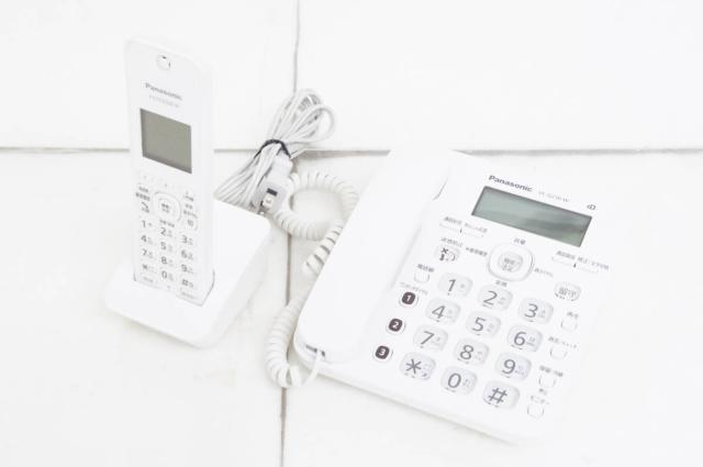 【中古】Panasonicパナソニック 電話機 RU・RU・RU VE-GZ30 子機1台付き