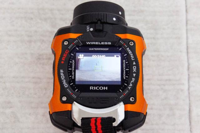 中古】RICOHリコー 防水アクションカメラ WG-M1 オレンジ 中古】RICOHリコー 防水アクションカメラ WG-M1 オレンジ