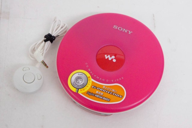 SONYソニー CD Walkman ウォークマン D-EJ002 ポータブルオーディオ CD 