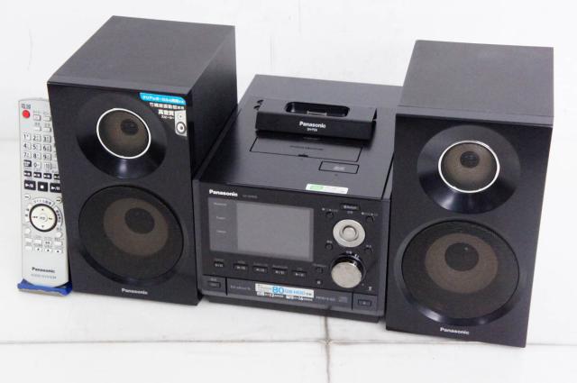 【中古】Panasonicパナソニック SDステレオシステム D-dock SC-SX950 80GB HDD搭載 ミニコンポ オーディオの通販は
