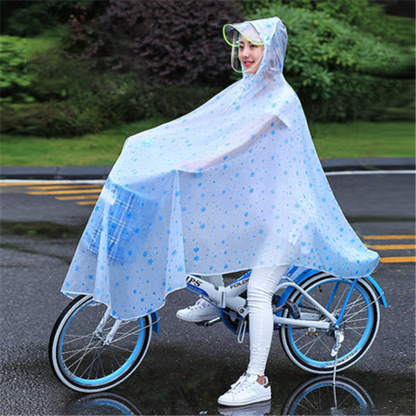 レインコート 自転車ポンチョ 自転車 カッパ 河童 帽子 透明 カバー バイク 雨具 雨合羽 おしゃれ 防水 レインウェアの通販はau Pay マーケット 協和屋