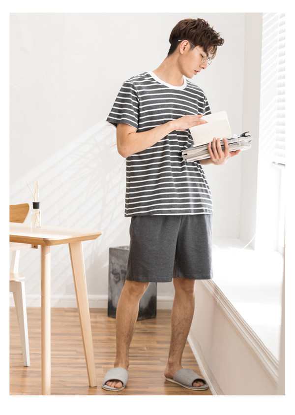パジャマ メンズ 上下セット 春 夏 ストライプ 半袖 ボーダー 綿 短パン ルームウェア Tシャツ ショートパンツ の通販はau PAY マーケット  協和屋 au PAY マーケット－通販サイト