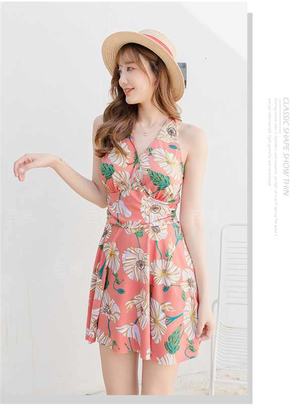 水着 レディース ワンピース 体型カバー 水着 体型カバー ワンピース水着 大きいサイズ オールインワン Aライン 花柄の通販はau Pay マーケット 協和屋