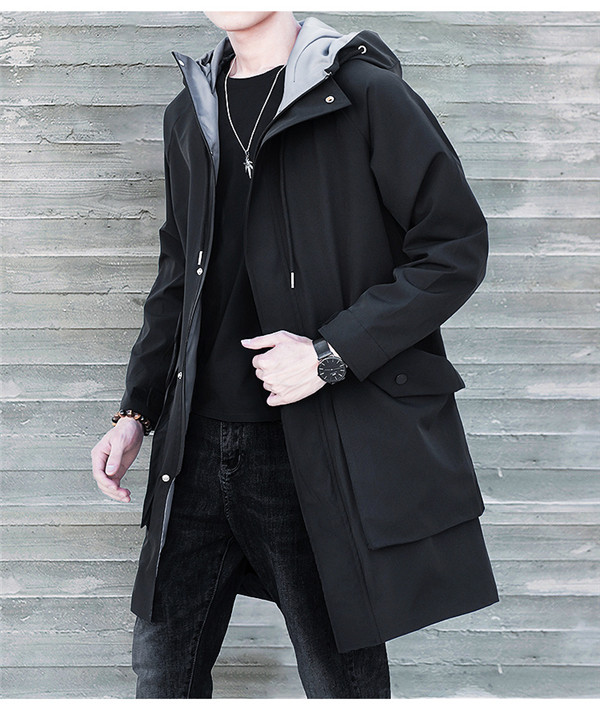 Sale 公式通販 スプリングコート ビジネスコート メンズ トレンチコート フード付き ロングコート 大きいサイズ 春 秋 冬 チェスターコート 枚数限定 Aestore Com Mx