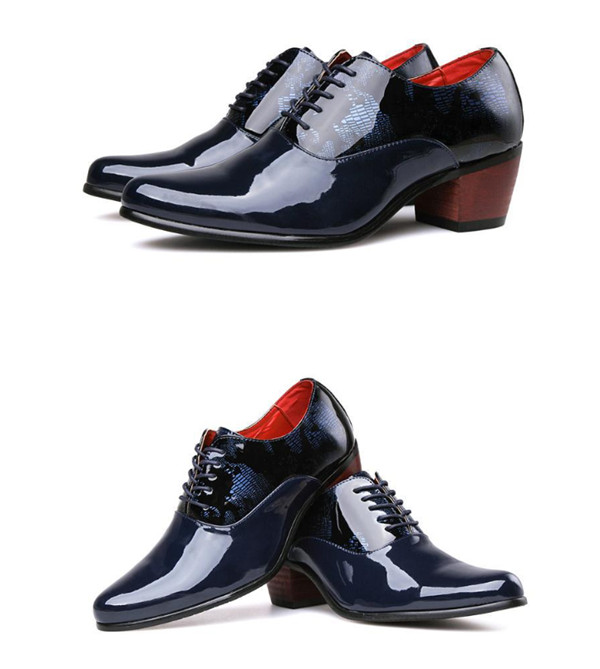 ドレスシューズ オペラシューズ ホストシューズ ヒール ビジネスシューズ メンズ 紳士靴 エナメル ローファー Pu レザーの通販はau Pay マーケット 協和屋