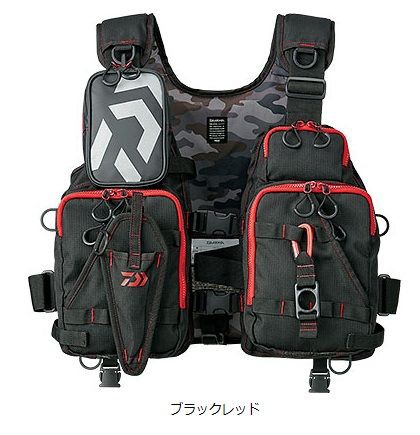 ダイワ Daiwa Df 66 フロートゲームベスト ブラックレッド フリー ライフジャケット 釣具 釣り具 の通販はau Pay マーケット 釣具のfto フィッシングタックルオンライン