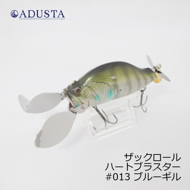 アダスタ Adusta ザックロール ハートブラスター 013 ブルーギル Blue Gill バスルアー トップ クローラーベイト 羽物の通販はau Pay マーケット 釣具のフィッシングタックルオンライン