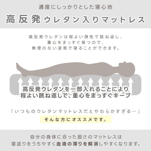 折りたたみベッド シングル 背もたれ 14段階リクライニング 幅91cm 高反発ウレタン キャスター付き コンパクト ワンルーム リクライニングベッド おしゃれ 1人暮らし シンプル コット 簡易ベッド スペアベッド 予備 来客用 休憩 仮眠 マットレス付きベッド メッシュ 翌日配送_6