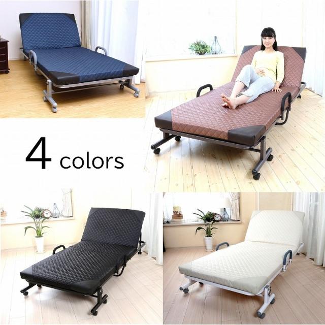 Bk7月下旬入荷予定 折りたたみベッド シングル 14段階リクライニング 折り畳み おしゃれ S キャスター付き 組立簡単 ベッドガード付きの通販はau Pay マーケット ダントツonline Bk7月下旬入荷予定 折りたたみベッド シングル 14段階リクライニング 折り畳み おしゃれ S キャスター付き 組立簡単 ベッドガード付きの通販はau Pay マーケット ダントツonline