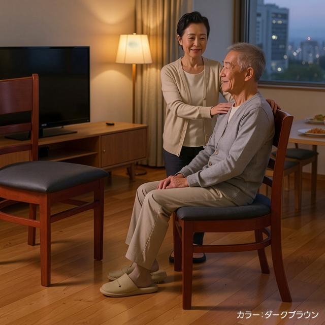 ダイニングチェア 2脚セット 2脚組 完成品 天然木 安い 安心 レトロ 北欧 ヴィンテージ 省スペース 組立不要 帰省 椅子 イス 木脚 チェア コンパクト 来客 居間 団らん 背もたれ 曲線 カーブ アーチ 天然木 食卓 翌日配送_3