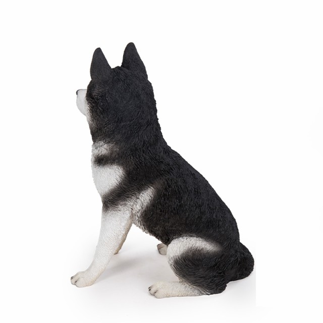 シベリアンハスキー ハスキー 犬 いぬ オブジェ オーナメント