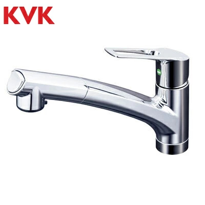 KVK KM5021TEC シングルレバー混合水栓 キッチン シャワー シングル混合栓 流し台シャワー付混合栓 NSFシャワー搭載キッチン用 eレバー水栓series