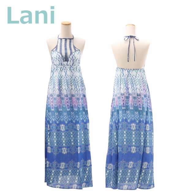 ラニ Lani マキシワンピース Maxi Dress ユニーククロッシェホールターダイヤモンドパターンマキシの通販はau Pay マーケット ベビーストア