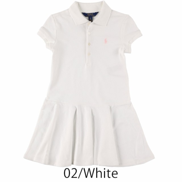 メール便 ラルフローレン キッズ ワンピース ドレス 女の子 ラルフ Short Sleeve Polo Dress 半袖 プリーツワンピース ポロの通販はau Pay マーケット ベビーストア