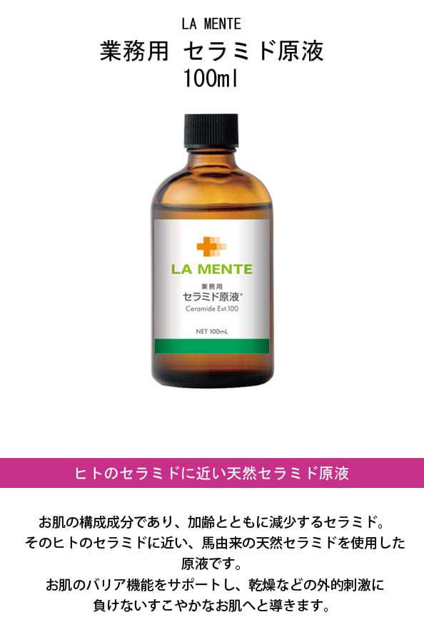 ラメンテ LAMENTE 業務用 セラミド原液 100mlの通販はau PAY