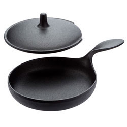 及源鋳造（OIGEN）南部鉄器 小笠原陸兆 蓋付ミニパン 14cm OR-002