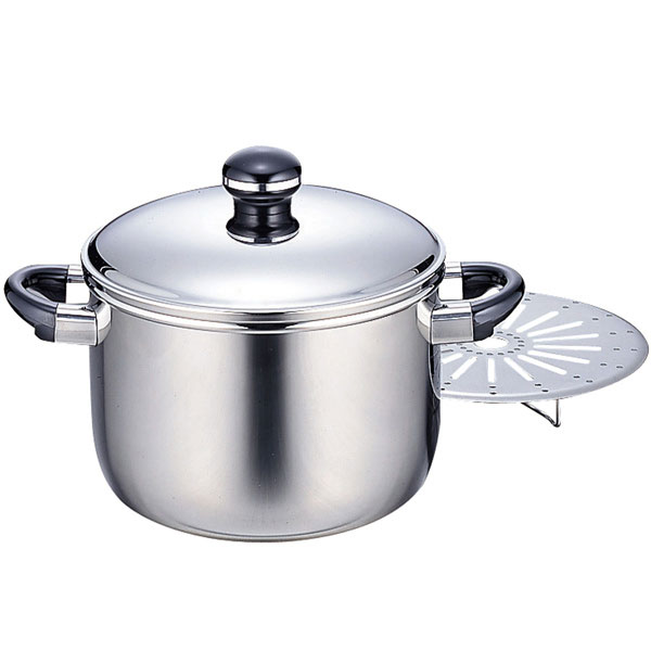 宮崎製作所　オブジェ　シチューポット18cm　スチームプレート付　OJ-5D-A