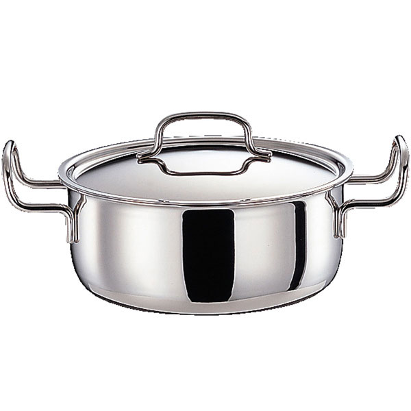 宮崎製作所　ジオ・プロダクト　両手鍋28cm　GEO-28T