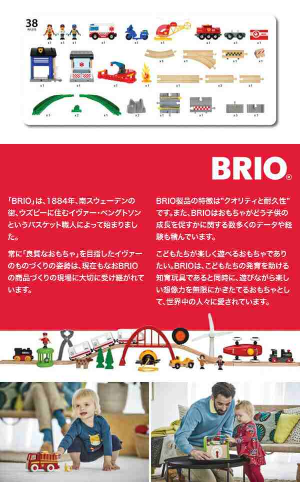 BRIO ブリオ レスキューチームセット 36025の通販はau PAY マーケット