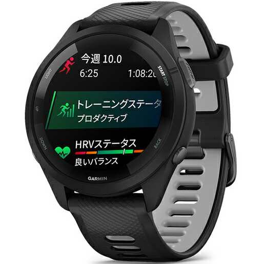 GARMIN　ガーミン　Forerunner 265　フォアランナー　ブラック　010-02810-40