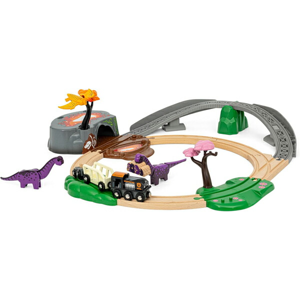 BRIO　ブリオ　恐竜アドベンチャーセット　36094の通販は 6,630円