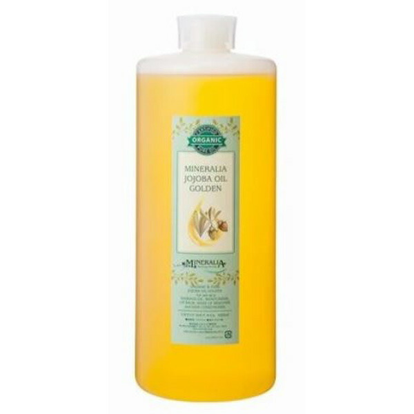 MINERALIA　ミネラリア  オーガニックホホバオイルゴールデン 1L　ホホバ油   未精製