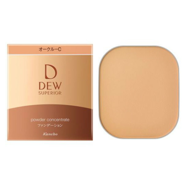 【メール便対応】 カネボウ DEW SUPERIOR DEW スペリア パウダーコンセントレートｎ 9.5g（SPF20・PA++） 全6色 パウダー ファンデーション オールシーズン用
