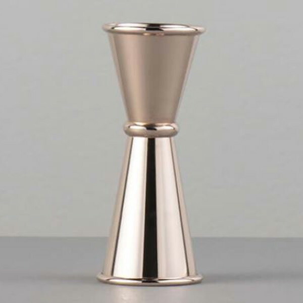 青芳  CASUAL PRODUCT  スタンダード メジャーカップ ピンクゴールド M 029721  ステンレス プロ仕様 カクテルの通販は 5,060円