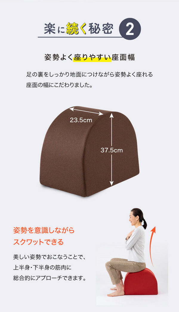 ドリーム  プロイデア  ワイドスクワットホッパー  エクササイズ  運動クッション  お尻  裏もも  内もも_6