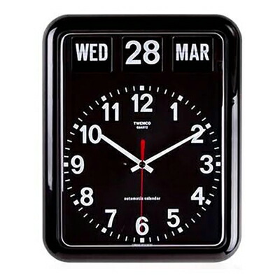 TWEMCO　トゥエンコ　掛け時計　BQ-12A　レトロスタイル　パタパタ時計　インテリア