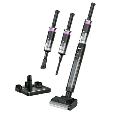 SOUYI　コードレス水拭き掃除機　ブラックホールX1掃除機スタンダードセット　SY-160　清掃　サイクロン式　コードレス